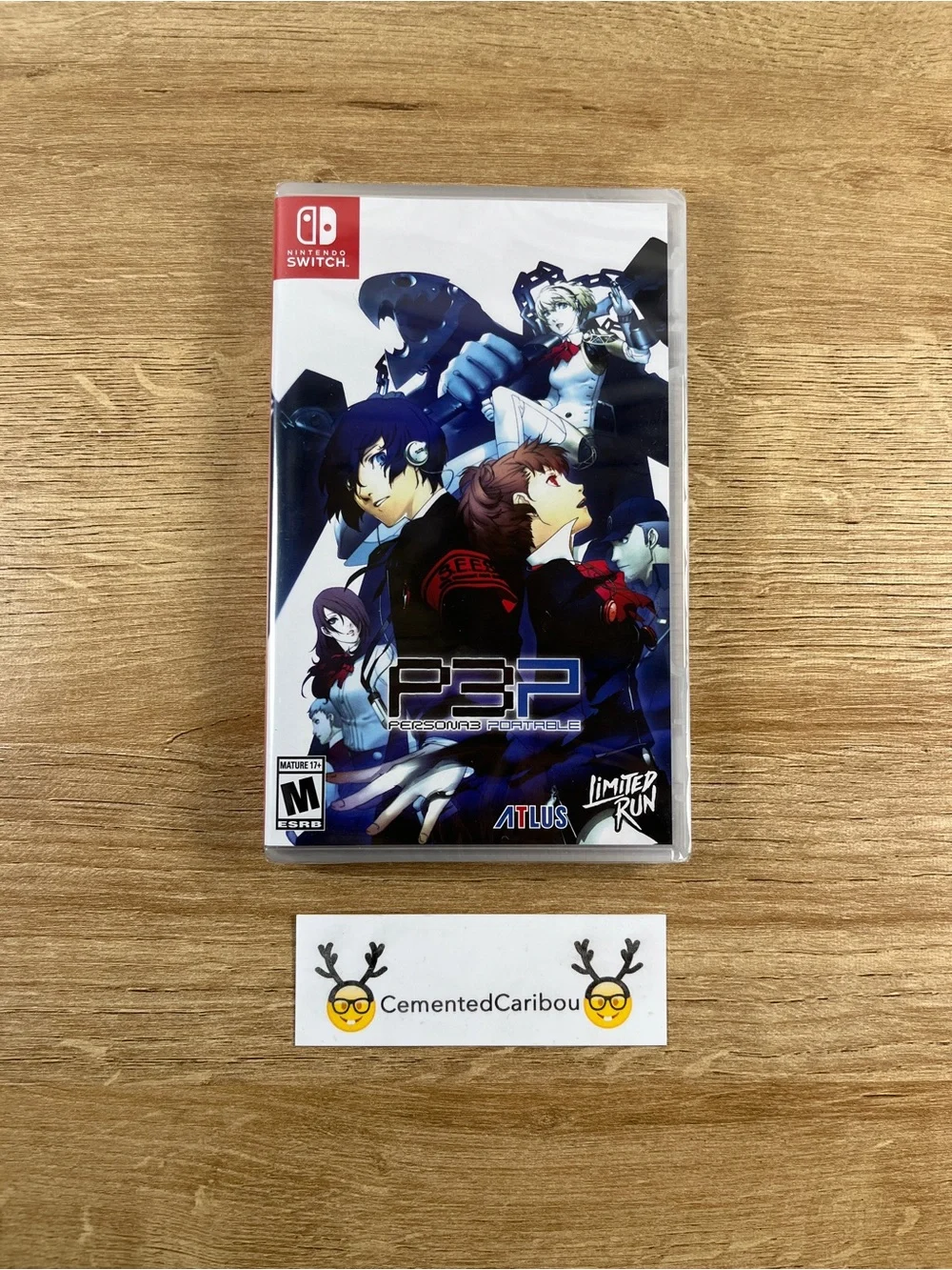 Persona 3 Portable Nintendo Switch Game Limited Run NEW SEALED